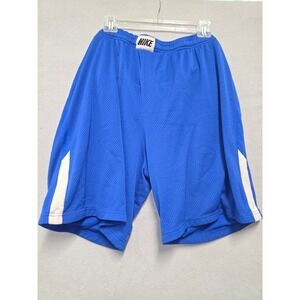 Vintage Nike Dri Fit Men Shorts Royal Blue Mesh Athletic Gym Workout Size XL